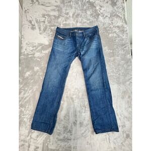 Diesel Safado Regular Slim Straight Mens Blue Denim‎ Jeans W36 L32 Wash Orus2